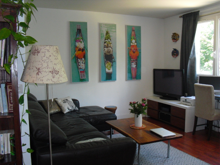 Studio avec vue sur la Marne