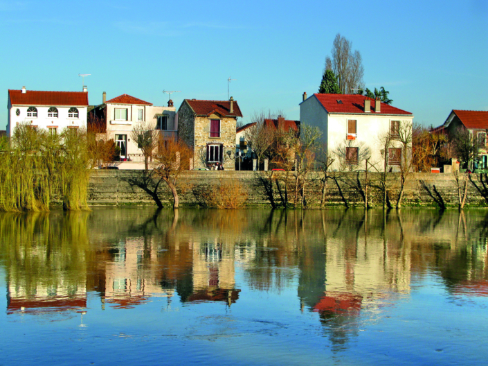 Maison avec jardin en bord de Marne